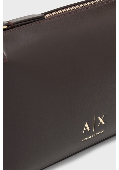 Armani Exchange Logolu Ayarlanabilir Askılı Çanta Kadın Çanta Xw002990 Af26452 U6032 Kahve