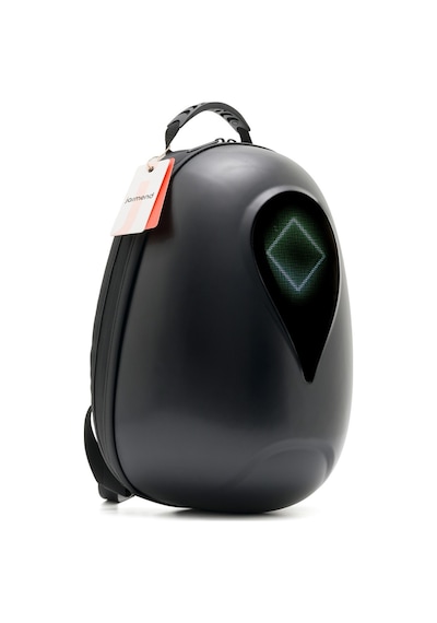 Missidea Jarmend Meteor Led Ekranlı Siyah Motosiklet Sırt Çantası Kask Formlu+powerbank Hediyelidir
