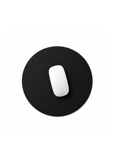 Microcase Oval Tasarım Bilgisayar Laptop Deri Mouse Pad Al5590 Siyah