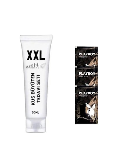 Xxl Size Kuş Erkekler Için Bakım Kremi 50ml 1 Ad + 3 Jelle
