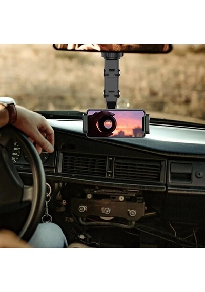 Vilya Ayarlanabilir Çok Fonksiyonlu Universal Telefon Tutucu Araç Içi Hareketli Akrobat Tutucu Yeşil