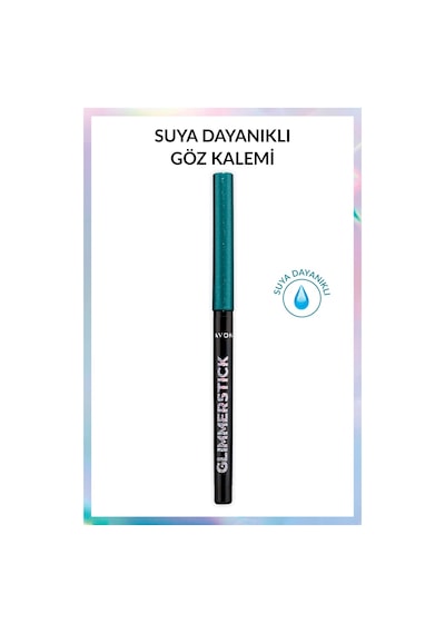 Avon Diamonds Aç Kapa Pırıltılı Göz Kalemi Teal Sparkle