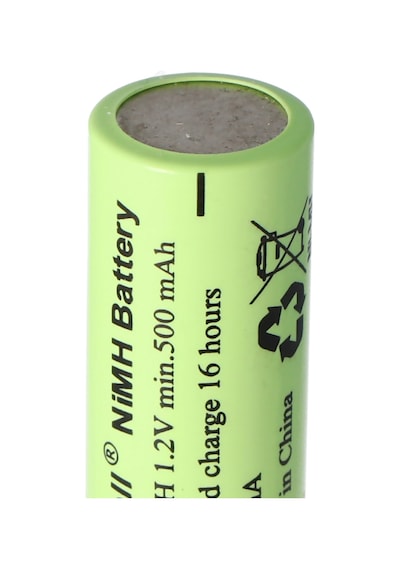 Accucell Lady Pil 50nh, Lr1, Boyut N Nimh Pil 500mah Kafa, Pozitif Kutup