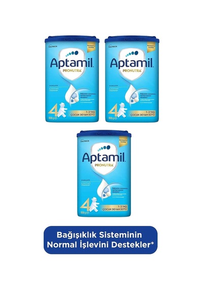 Aptamil 4 Numara 800 G 3'lü Avantaj Paketi