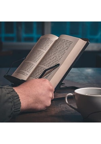 - Kitap Okuma Standı Ceviz