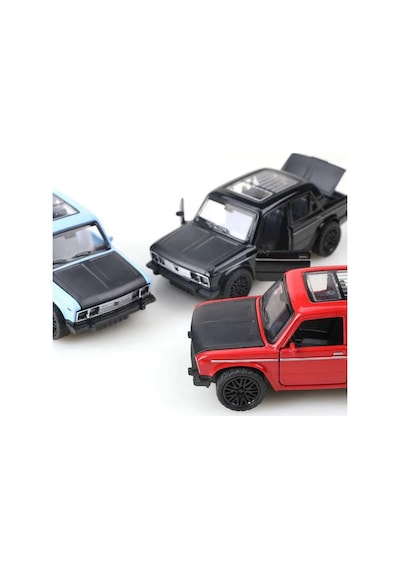 Metal Oyuncak Araba Lada Vaz 2107 Açılabilir Kapı Ve Kaput Detaylı Klasik Maket Araba 12.5 Cm Siyah Çok Renkli
