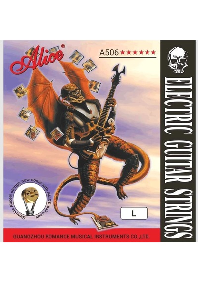 Alice A506-l Elektro Gitar Teli 10-46 Light Nikel Kaplama Çelik Paslanmaya Karşı Dayanıklı Rock Ve Blues İçin İdeal Tonlar