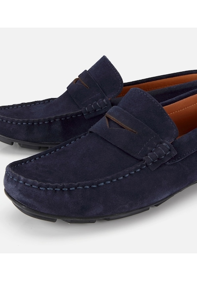 Hotiç Erkek Süet Deri Lacivert Comfort Günlük Loafer