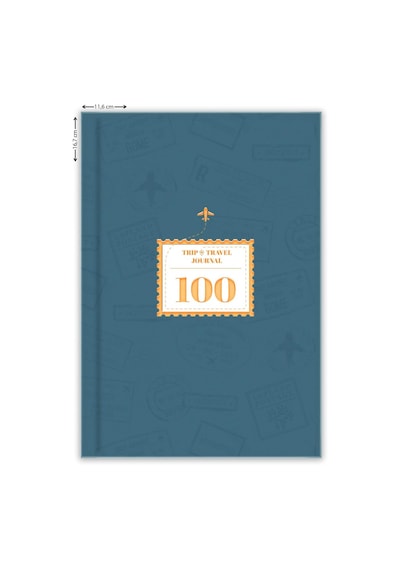 Gezi & Seyahat Günlüğü - Trip & Travel Journal Mavi