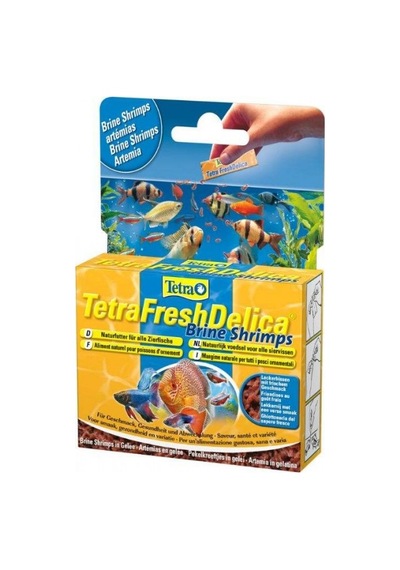 Tetra Fresh Delica Brine Shrimps 3 Gr (Jel Halinde Artemia) 1 Ad