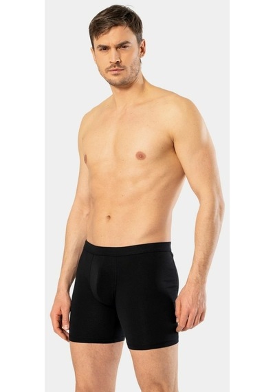 Cacharel Erkek Likralı Uzun Boxer Bel Bantlı 1336/Siyah 001 Cacharel Erkek Likralı Uzun Boxer Bel Bantlı 1336/Siyah 001