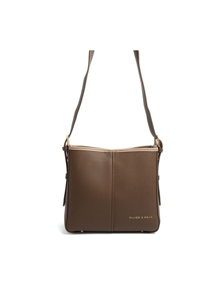 Silver Polo Sp1249 Kadın Omuz Çantası Mini Rolax Kahve-kahve