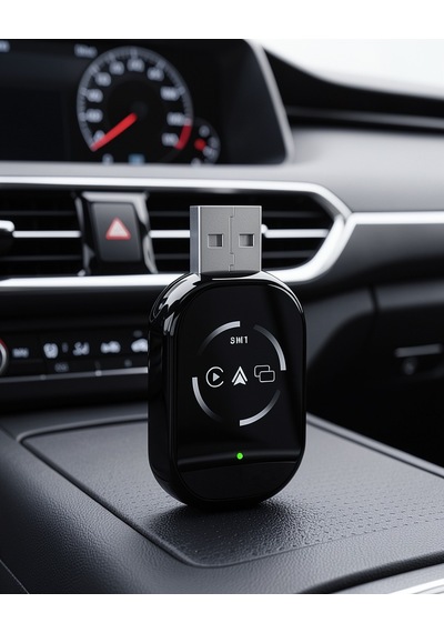 Kablosuz Carplay Android Auto Adaptörü Otomatik Eşleşmeli