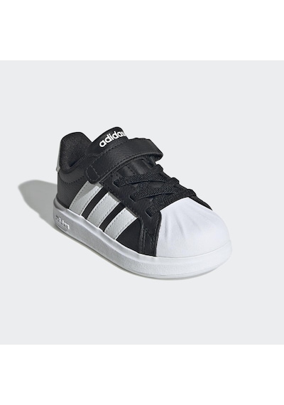 Adidas Streettalk El I C Whtwht Unisex Çocuk Siyah Günlük Ayakkabı Unısex Çocuk Ls Ayakkabı