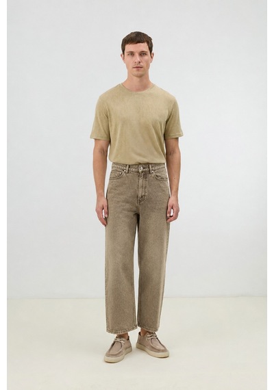 Antioch Relax Fit Erkek Jean Kahve