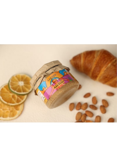 Laçoko Şekersiz Katkısız Glutensiz Vegan Doğal Badem Ezmesi 275 G