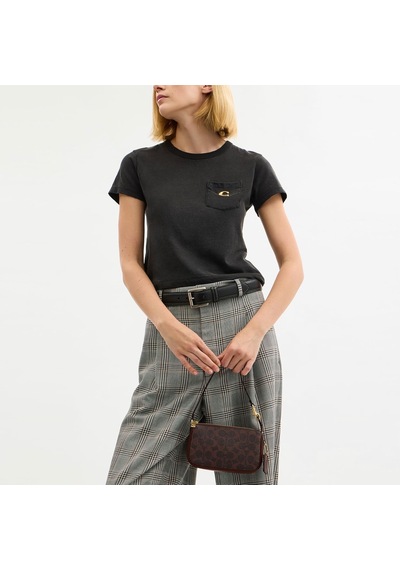 Coach Plaza Bag Kadın Omuz Çantası Acı Kahverengi