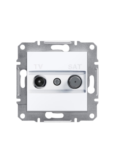 Schneider Eph3470121 Asfora Beyaz Tv-Sat Prizi. Sonlu. F Tipi. Ik