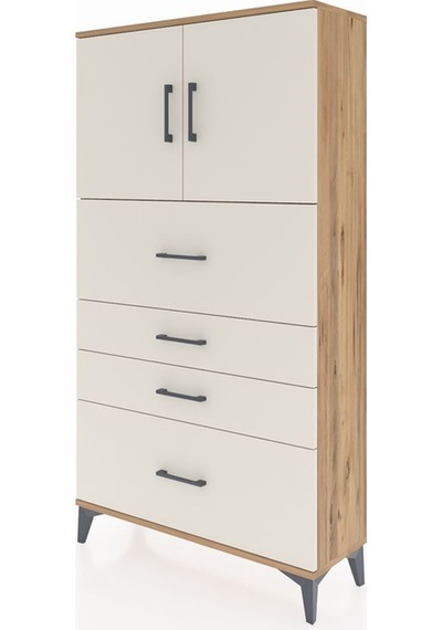 Arges Dolap 2 Raflı 4 Çekmeceli 2 Kapaklı 88x30x163 Çam-aytaşı Çam Arges Dolap 2 Raflı 4 Çekmeceli 2 Kapaklı 88x30x163 Çam-aytaşı Çam