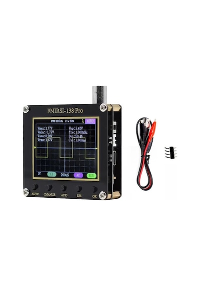 Fnirsi 2.4 Inç 138PRO El Tipi Taşınabilir Osiloskop