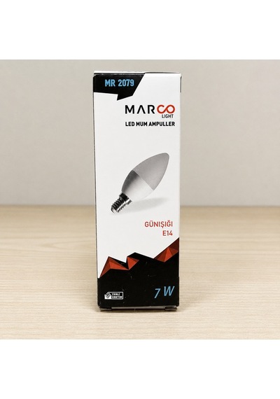 Marco Light Led Mum Ampul 7w Günışığı E14