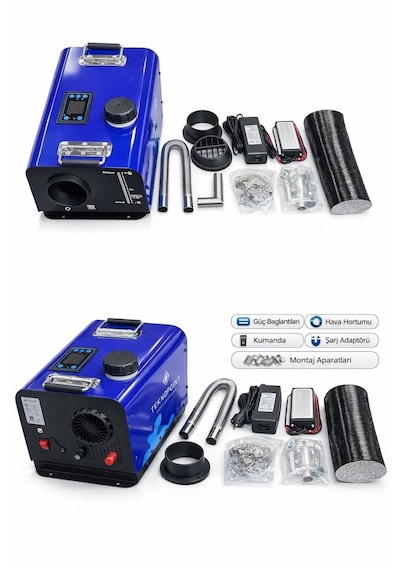 Acycool - Tecnopoınt Tc18-09 Çanta Tipi Akülü Isıtıcı