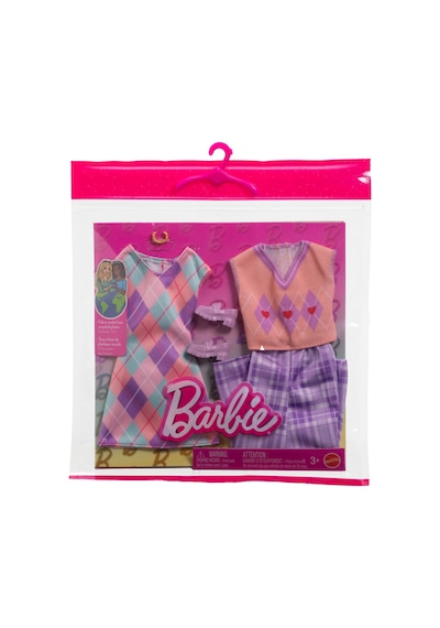 Barbie'nin Kıyafet Koleksiyonu İkili Paketler Gwf04 Hyv06