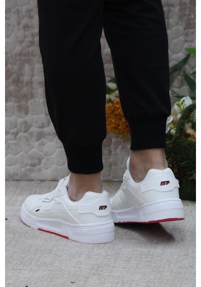 M.P 241 1544 Beyaz Anatomik Rahat Ürün Sneaker Erkek Ayakkabı 001