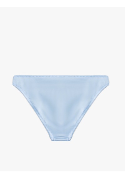 Koton Parlak Astarlı Bikini Altı Mavi 5sak00048mm Mavi