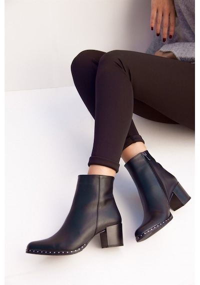 Fox Shoes Siyah Kadın Bot C654013309