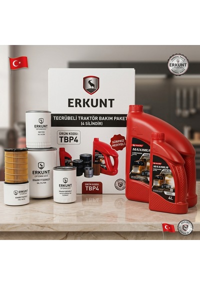 Erkunt Tecrübeli Traktör Bakım Paketi 4 Silindir
