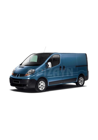 S-Dizayn  Renault Trafic Abs Krom Ayna Kapağı 2 Prç. 2010 Üzeri