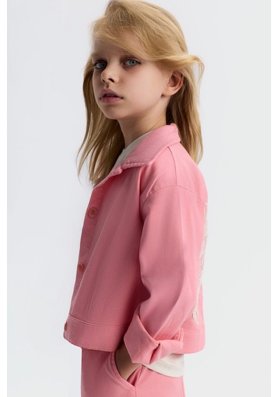 Xo Kids Kız Çocuk Ceket 4-8 Yaş 31532 Pembe