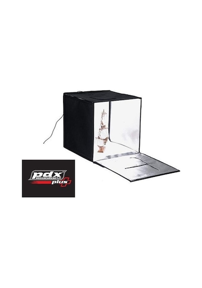 Pdx Ürün Çekim Çadırı Fotobox 200 Cm Işıksız Çekim Çadırı Siyah