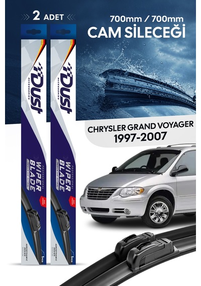 Chrysler Grand Voyager Silecek Takımı 1997-2007 Uyumlu 700mm/700mm