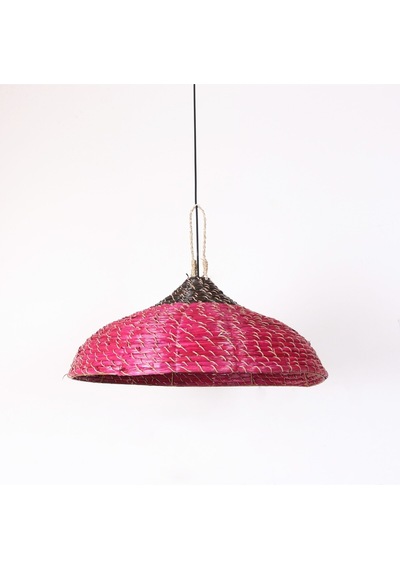 Mendong Berry Aydınlatma 60x27 Cm Pembe
