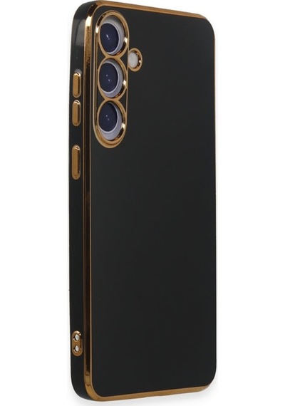 Samsung Uyumlu Galaxy S24 Kılıf Volet Luxury Seri Kamera Korumalı Silikon Kapak