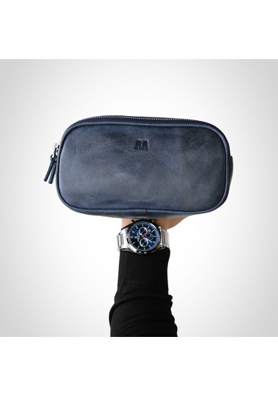 Mft Leather Hakiki Deri Cüzdan Grande 2628 Pudra