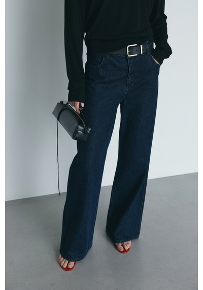 Suud Collection Mavi 88 Wide Leg Jean