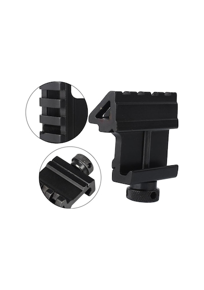 Taktik 45 Derece Açı Ofset Yan Adaptörü Rts 20mm Picatinny Ray