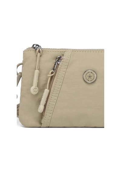 Smart Bags Mikro Poly Kumaş Uzun Askılı Kadın Cüzdanı 3343 Vizon