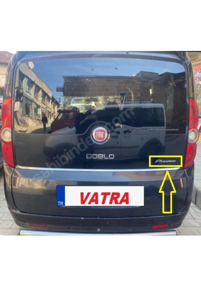 Doblo Combi 2.0 Multijet Premio Plus 2011-2016 Premio Krom Bagaj Yazı