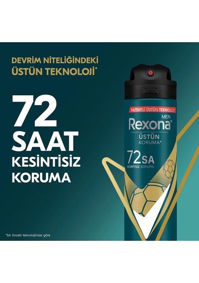 Rexona Champions Erkek Sprey Deodorant 150 ML + Clear Men Cool Sport Menthol Şampuan 180 ML
