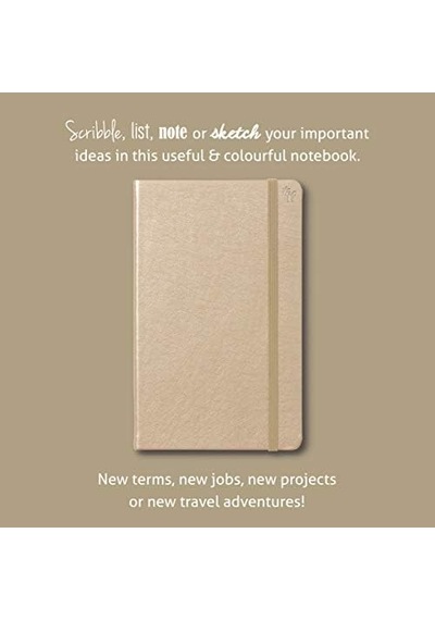If Bookaroo A5 Günlük Altın Sarısı 103 Ivory