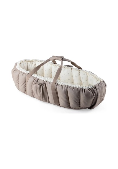 3'ü 1 Arada Portbebe , Babynest Ve Oyun Halısı Sebra Sophora Leaves Kahverengi