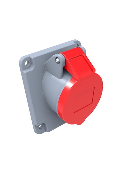 Bemis Cee Norm 45 Derece Eğik Makine Prizi N117564