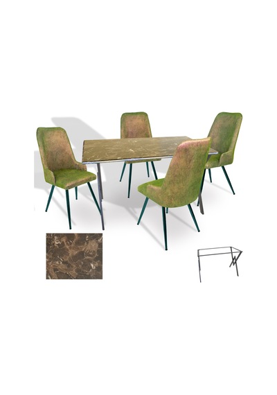 Anemon - Çırağan Masa Takımı Werzalit, Allzalit, Vermodin Tabla 80x140 - Karacabey Mermer - Kapiçino Çok Renkli Anemon - Çırağan Masa Takımı Werzalit, Allzalit, Vermodin Tabla 80x140 - Karacabey Mermer - Kapiçino Çok Renkli