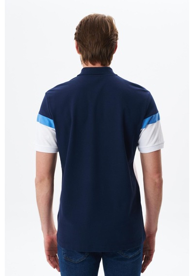AR-MA Arma Erkek Regular Fit Basic % 100 Pamuk Pike Polo Yaka Tişört Y29374354702 Lacivert