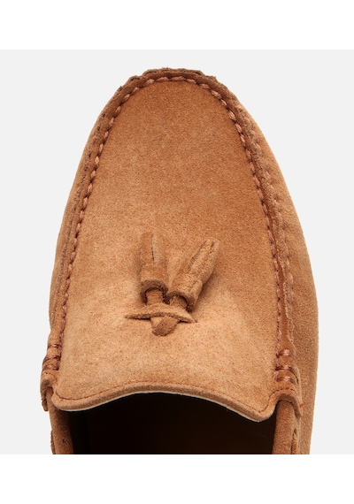 Hotiç Erkek Süet Deri Taba Püskül Detaylı Günlük Loafer 02ayh305540a370 Taba
