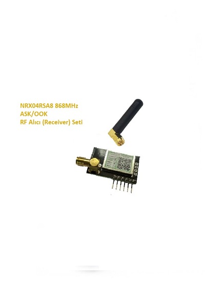 868mhz Ask/ook Rf Alıcı Seti Nrx04rsa8-set